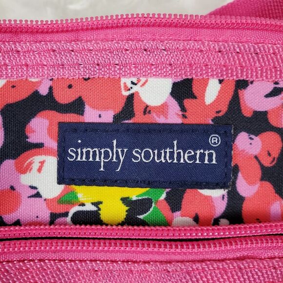Simply Southern Floral Crossbody Bag Pink - Picture 3 of 7